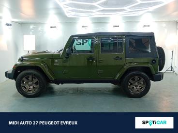 SPOTICAR Jeep Wrangler 3.6 V6 284ch 75th Anniversary Edition Bva Occasion - Suv-4x4 Essence Blanc - Normanville - 1204061787_4