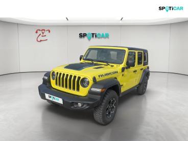 SPOTICAR Jeep Wrangler 2.0 T 380ch 4xe Rubicon Rock-trac My23 Occasion - Suv-4x4 Hybride Rechargeable High Velocity - Aix En Provence - 1204087027_1
