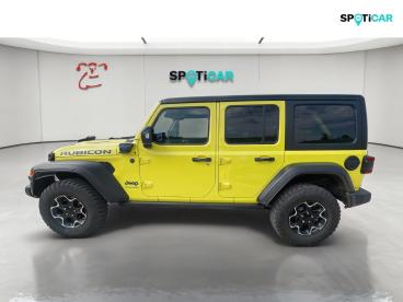 SPOTICAR Jeep Wrangler 2.0 T 380ch 4xe Rubicon Rock-trac My23 Occasion - Suv-4x4 Hybride Rechargeable High Velocity - Aix En Provence - 1204087027_2