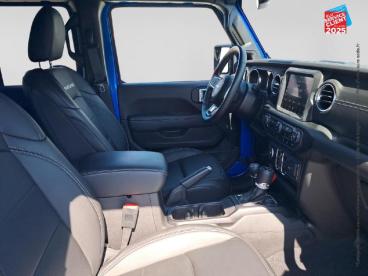 SPOTICAR Jeep Wrangler 2.0 T 380ch 4xe Overland Command-trac My23 Touvran Occasion - Suv-4x4 Hybride Rechargeable Hydro Blue - Colmar - 1204108182_5