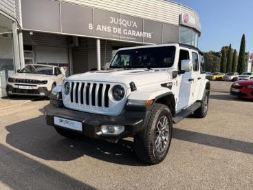 SPOTICAR Jeep Wrangler 2.0 T 380ch 4xe Overland Command-trac My22 Occasion - Suv-4x4 Hybride Rechargeable Blanc - Montfavet - 1204122294_1