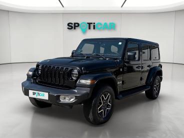 SPOTICAR Jeep Wrangler 2.0 T 380ch 4xe Sahara Command-trac My23 Occasion - Suv-4x4 Hybride Rechargeable Black - Nimes Cedex 9 - 1204127325_1