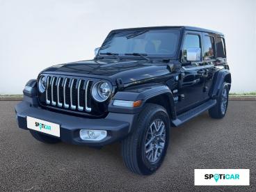 SPOTICAR Jeep Wrangler 2.0 T 380ch 4xe Overland Command-trac My23 Occasion - Suv-4x4 Hybride Rechargeable Black - Villeneuve-les-beziers - 1204139144_1
