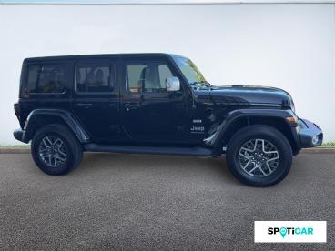 SPOTICAR Jeep Wrangler 2.0 T 380ch 4xe Overland Command-trac My23 Occasion - Suv-4x4 Hybride Rechargeable Black - Villeneuve-les-beziers - 1204139144_4