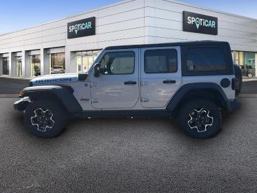 SPOTICAR Jeep Wrangler 2.0 T 380ch 4xe Rubicon Rock-trac Occasion - Suv-4x4 Hybride Rechargeable Billet Silver - Brest - 1204189963_2
