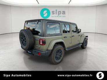 SPOTICAR Jeep Wrangler Unlimited 4xe 2.0 L T 380 Ch Phev 4x4 Bva8 Overlan Occasion - Suv-4x4 Hybride Noir - Merignac - 1204231522_2