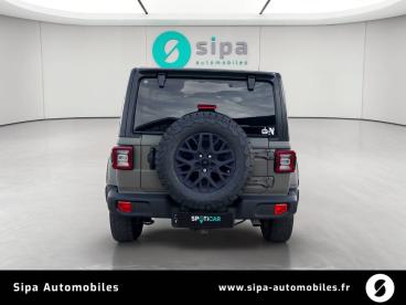 SPOTICAR Jeep Wrangler Unlimited 4xe 2.0 L T 380 Ch Phev 4x4 Bva8 Overlan Occasion - Suv-4x4 Hybride Noir - Merignac - 1204231522_4
