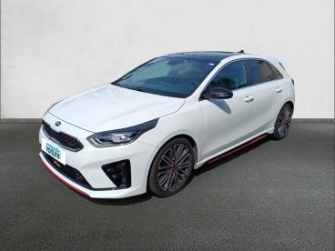 SPOTICAR Kia Ceed Cee-d 1.6 T-gdi 204 Ch Isg Dct7 Gt Occasion - Berline Essence Blanc - Challans - 1203974325_1
