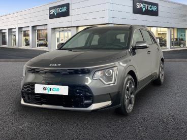 SPOTICAR Kia Niro E-niro Bev 64 Kwh Active 204 Ch Occasion - Suv-4x4 Electrique Gris Clair - Puilboreau - 1204187042_1