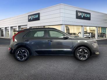 SPOTICAR Kia Niro E-niro Bev 64 Kwh Active 204 Ch Occasion - Suv-4x4 Electrique Gris Clair - Puilboreau - 1204187042_4
