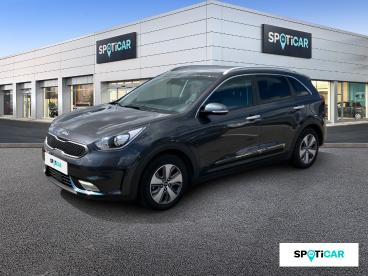 SPOTICAR Kia Niro 1.6 Gdi 105ch Isg + Plug-in 60.5ch Active Dct6 Eur Occasion - Suv-4x4 Hybride Rechargeable Gris Galene - Limoges - 1203680850_1