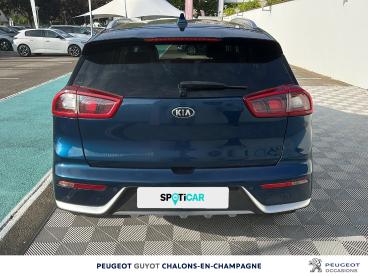 SPOTICAR Kia Niro 1.6 Gdi 105ch Isg + Electrique 43.5ch Active Dct6 Occasion - Suv-4x4 Hybride Bleu Horizon Métallisé - Chalons En Champagne - 1203694984_5