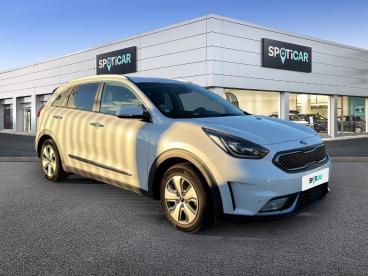 SPOTICAR Kia Niro 1.6 Gdi 105ch Isg + Plug-in 60.5ch Premium Dct6 Eu Occasion - Suv-4x4 Hybride Rechargeable Blanc Celeste - Vitrolles - 1203776835_3