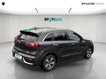 SPOTICAR Kia Niro 1.6 Gdi Hybride Rechargeable 141 Ch Dct6 Design Occasion - Suv-4x4 Hybride Rechargeable Gris - Anthy Sur Leman - 1203888097_5