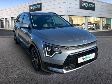 SPOTICAR Kia Niro 1.6 Gdi 141ch Hev Active Dct6 Occasion - Suv-4x4 Hybride Gris Comète Métallisé - Bourgoin Jallieu - 1203930155_3