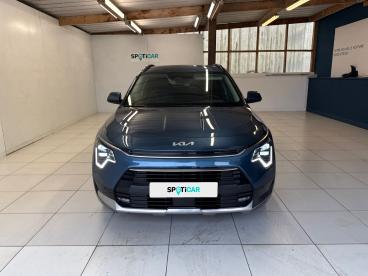 SPOTICAR Kia Niro 1.6 Gdi 105ch Isg + Electrique 43.5ch Motion Dct6 Occasion - Suv-4x4 Hybride Bleu - Concarneau - 1203937222_2
