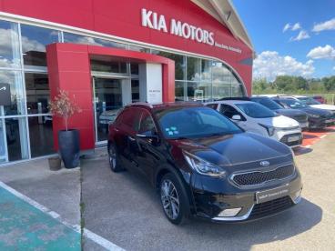 SPOTICAR Kia Niro 1.6 Gdi 105ch Isg + Electrique 43.5ch Design Dct6 Occasion - Suv-4x4 Hybride Noir Ebene Métallisé - Arles - 1203978855_3