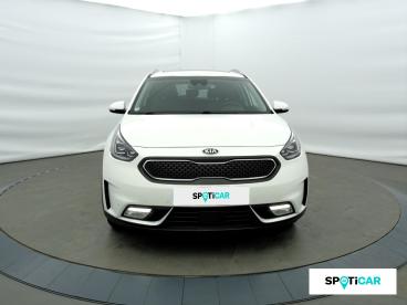 SPOTICAR Kia Niro 1.6 Gdi 105ch Isg + Electrique 43.5ch Design Dct6 Occasion - Suv-4x4 Hybride Blanc Celeste - Seynod - 1204001019_2