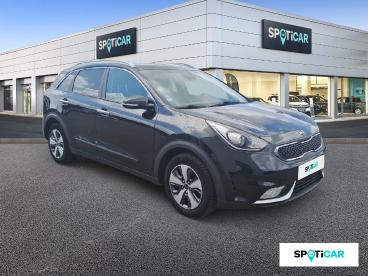 SPOTICAR Kia Niro 1.6 Gdi 105ch Isg + Electrique 43.5ch Active Dct6 Occasion - Suv-4x4 Hybride Noir Ebene Métallisé - Champniers - 1204009664_3