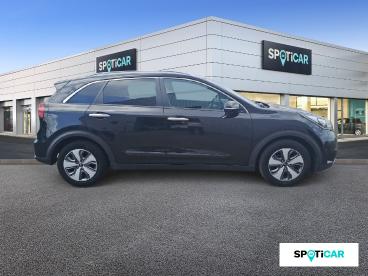 SPOTICAR Kia Niro 1.6 Gdi 105ch Isg + Electrique 43.5ch Active Dct6 Occasion - Suv-4x4 Hybride Noir Ebene Métallisé - Champniers - 1204009664_4