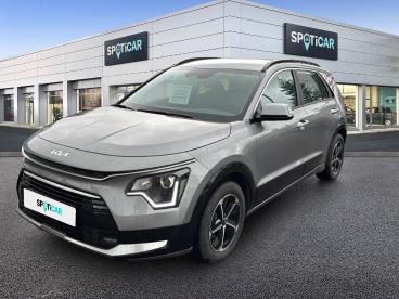 SPOTICAR Kia Niro 1.6 Gdi 141ch Hev Active Dct6 Occasion - Suv-4x4 Hybride Gris Comète Métallisé - Abbeville - 1204027526_1