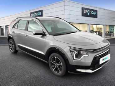 SPOTICAR Kia Niro 1.6 Gdi 141ch Hev Active Dct6 Occasion - Suv-4x4 Hybride Gris Comète Métallisé - Abbeville - 1204027526_3