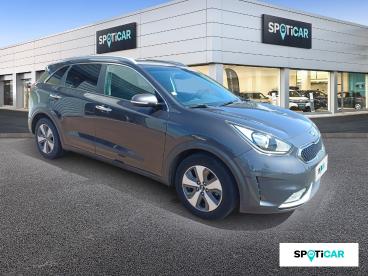 SPOTICAR Kia Niro 1.6 Gdi 105ch Isg + Electrique 43.5ch Active Dct6 Occasion - Suv-4x4 Hybride Gris Ardoise - Cholet - 1204055635_3