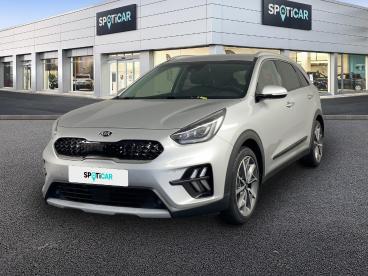 SPOTICAR Kia Niro 1.6 Gdi 105 Isg Hybride Design Dct6 Occasion - Suv-4x4 Hybride Gris Clair - Puilboreau - 1204108799_1