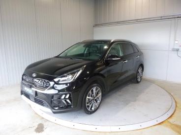 SPOTICAR Kia Niro 1.6 Gdi 105ch Isg + Electrique 43.5ch Design Dct6 Occasion - Suv-4x4 Hybride Noir Ebene Métallisé - Sainte Genevieve Des Bois - 1204180827_1