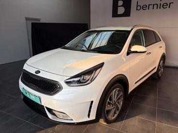 SPOTICAR Kia Niro 1.6 Gdi 105ch Isg + Electrique 43.5ch Premium Dct6 Occasion - Suv-4x4 Hybride Blanc Celeste - Massy - 1204244446_3