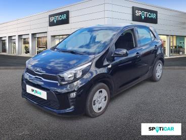 SPOTICAR Kia Picanto 1.0 67ch Active Euro6d-t Occasion - Citadine Essence Noir Ebène - Limoges - 1203594520_1