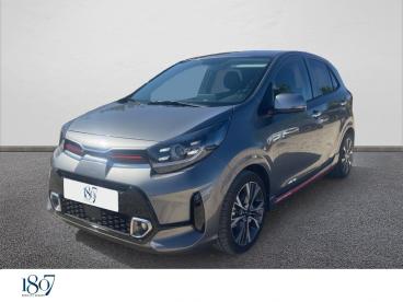 SPOTICAR Kia Picanto 1.2 Dpi 79 Gt-line Occasion - Citadine Essence Gris Foncé - Pertuis - 1203621602_1