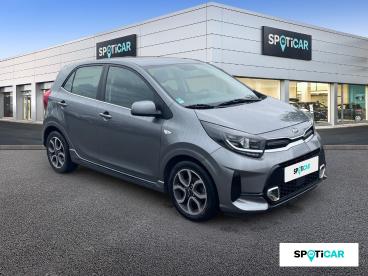 SPOTICAR Kia Picanto 1.0 Dpi 67ch Gt Line Occasion - Citadine Essence Gris Meteore Métallisé - Champniers - 1203631677_3