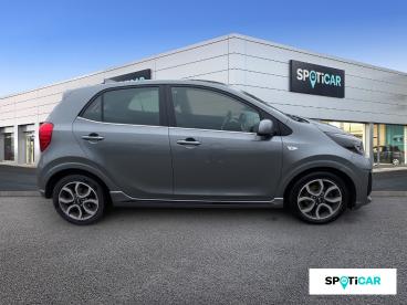 SPOTICAR Kia Picanto 1.0 Dpi 67ch Gt Line Occasion - Citadine Essence Gris Meteore Métallisé - Champniers - 1203631677_4