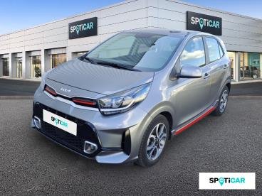 SPOTICAR Kia Picanto 1.0 Dpi 67ch Gt Line Occasion - Citadine Essence Gris Meteore Métallisé - Champniers - 1203666591_1