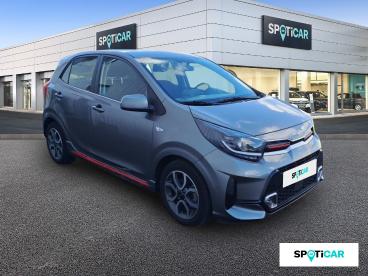SPOTICAR Kia Picanto 1.0 Dpi 67ch Gt Line Occasion - Citadine Essence Gris Meteore Métallisé - Champniers - 1203666591_3
