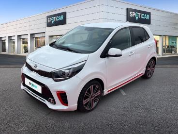SPOTICAR Kia Picanto 1.2l 84 Ch Bvm5 Gt Line Occasion - Citadine Essence Blanc - Pontarlier - 1203686889_1