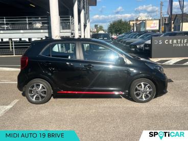 SPOTICAR Kia Picanto 1.2 Dpi 84ch Gt Line Occasion - Citadine Essence Noir Ebene Métallisé - Brive La Gaillarde - 1203699301_4