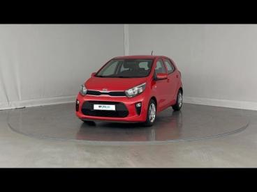 SPOTICAR Kia Picanto 1.0 Dpi 67ch Active Occasion - Citadine Essence Rouge Grenat Métallisé - Beauvais - 1203707363_1