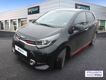 SPOTICAR Kia Picanto 1.2 Dpi 79 Ch Bvma5 First Edition Occasion - Citadine Essence Noir - Villeneuve d'ascq - 1203791130_1