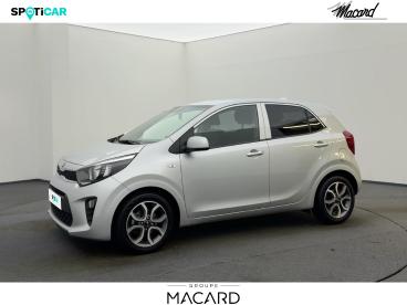 SPOTICAR Kia Picanto 1.0 67ch Design Euro6d-t Occasion - Citadine Essence Gris Acier - Montauban - 1203841458_1