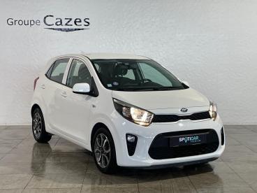 SPOTICAR Kia Picanto 1.0 Essence Mpi 67 Ch Isg Bvm5 Urban Edition Occasion - Citadine Essence Blanc - Toulenne - 1203842057_3