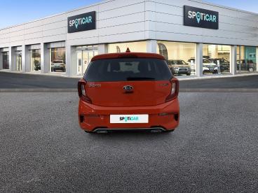 SPOTICAR Kia Picanto 1.2 Dpi 84ch Bvm5 Gt Line Premium Occasion - Citadine Essence (a2r)shiny Red - Barentin - 1203852645_5