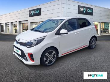SPOTICAR Kia Picanto 1.2 84ch Gt Line Euro6d-t Occasion - Citadine Essence Blanc - Champniers - 1203876803_1
