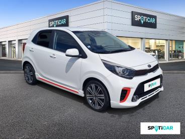 SPOTICAR Kia Picanto 1.2 84ch Gt Line Euro6d-t Occasion - Citadine Essence Blanc - Champniers - 1203876803_3