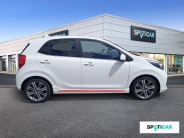 SPOTICAR Kia Picanto 1.2 84ch Gt Line Euro6d-t Occasion - Citadine Essence Blanc - Champniers - 1203876803_4