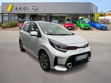 SPOTICAR Kia Picanto 1.2 Dpi 84 Isg Gt Line Occasion - Citadine Essence Gris Clair - Chambourcy - 1203885391_3