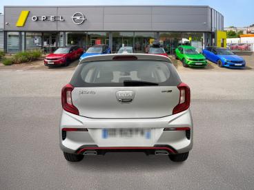 SPOTICAR Kia Picanto 1.2 Dpi 84 Isg Gt Line Occasion - Citadine Essence Gris Clair - Chambourcy - 1203885391_4