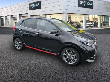 SPOTICAR Kia Picanto 1.0 T-gdi 100 Isg Gt Line Premium Occasion - Citadine Essence Noir - Puilboreau - 1203899152_3