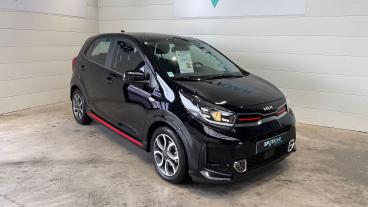 SPOTICAR Kia Picanto 1.0 Dpi 67ch Isg Bvm5 Gt Line Occasion - Citadine Essence Noir - Laon - 1203904208_1